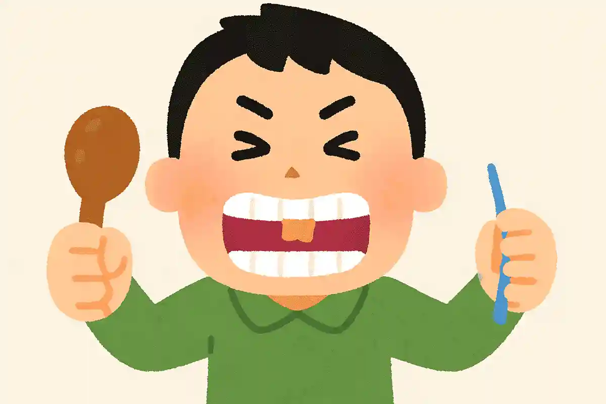 歯に詰まった鶏肉が取りにくいNEW!