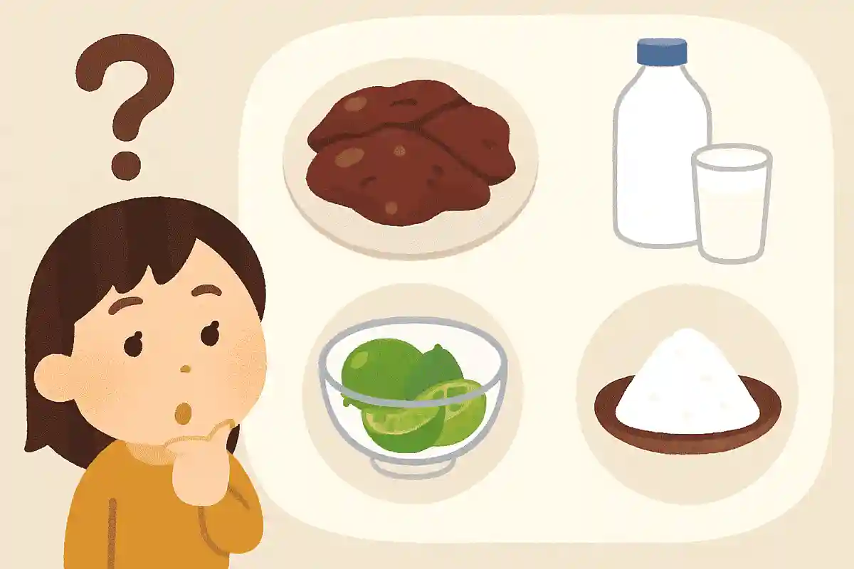 Which of these can be used to remove the odor from liver?NEW!