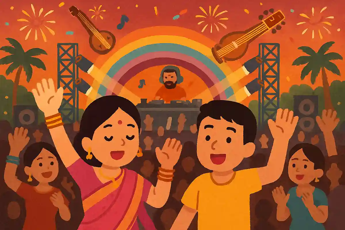 【2026】極彩色の熱狂に飛び込む!インドの音楽フェス一覧
