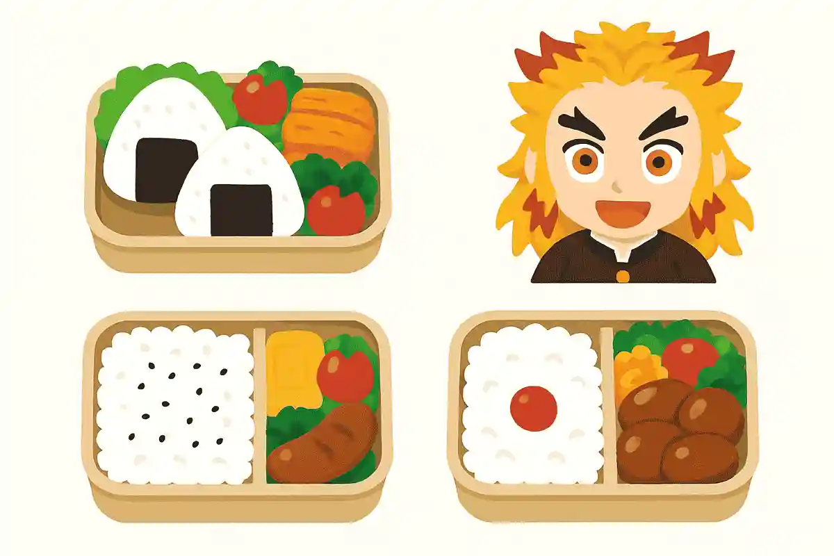 煉獄杏寿郎が食べていた弁当はどれでしょう？