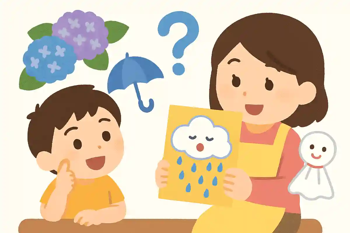 6月に雨が降るのはどうしてでしょう？
