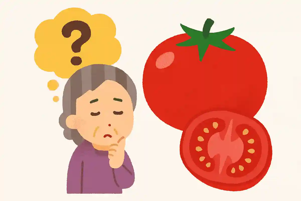7月に旬を迎えるトマト、栄養が一番多いところはどこでしょうか？NEW!