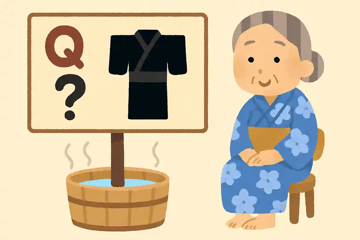 浴衣は元々どのような時に着るものとされていたでしょうか？NEW!