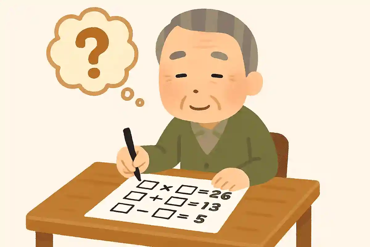 かけると36、たすと13、引くと5になるものは何でしょうか？NEW!