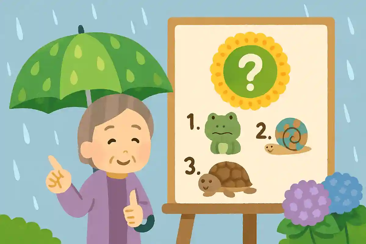 童謡『あめふり』で登場する「じゃのめ」は何の動物が由来となっているでしょうか？NEW!