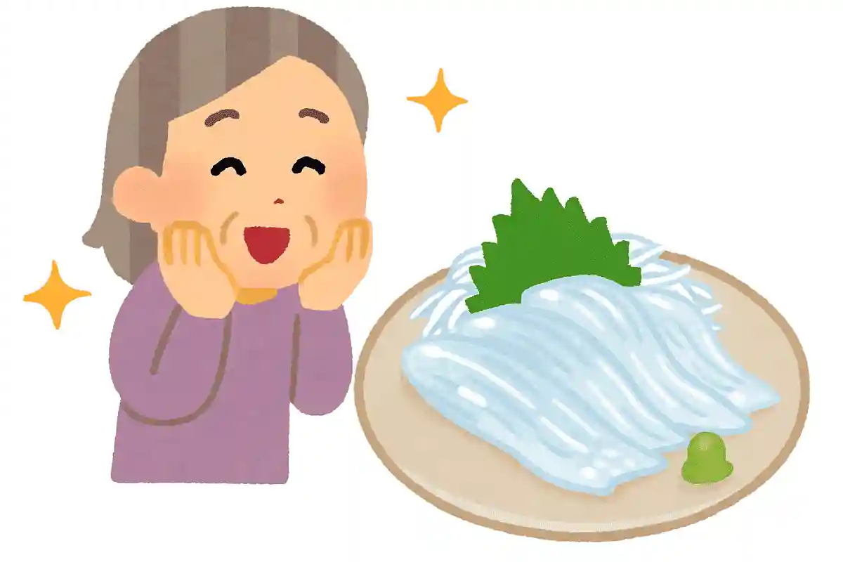 呼子（よぶこ）の名物として全国的に有名で、透き通ったお刺身が絶品の海の幸は何でしょう？NEW!