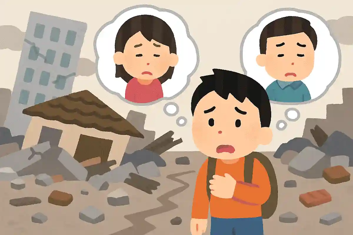 地震のあと家族と会えなくなったら？NEW!