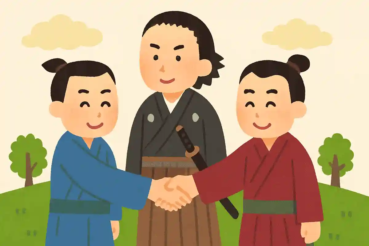 坂本龍馬が仲直りさせた有名な同盟は？