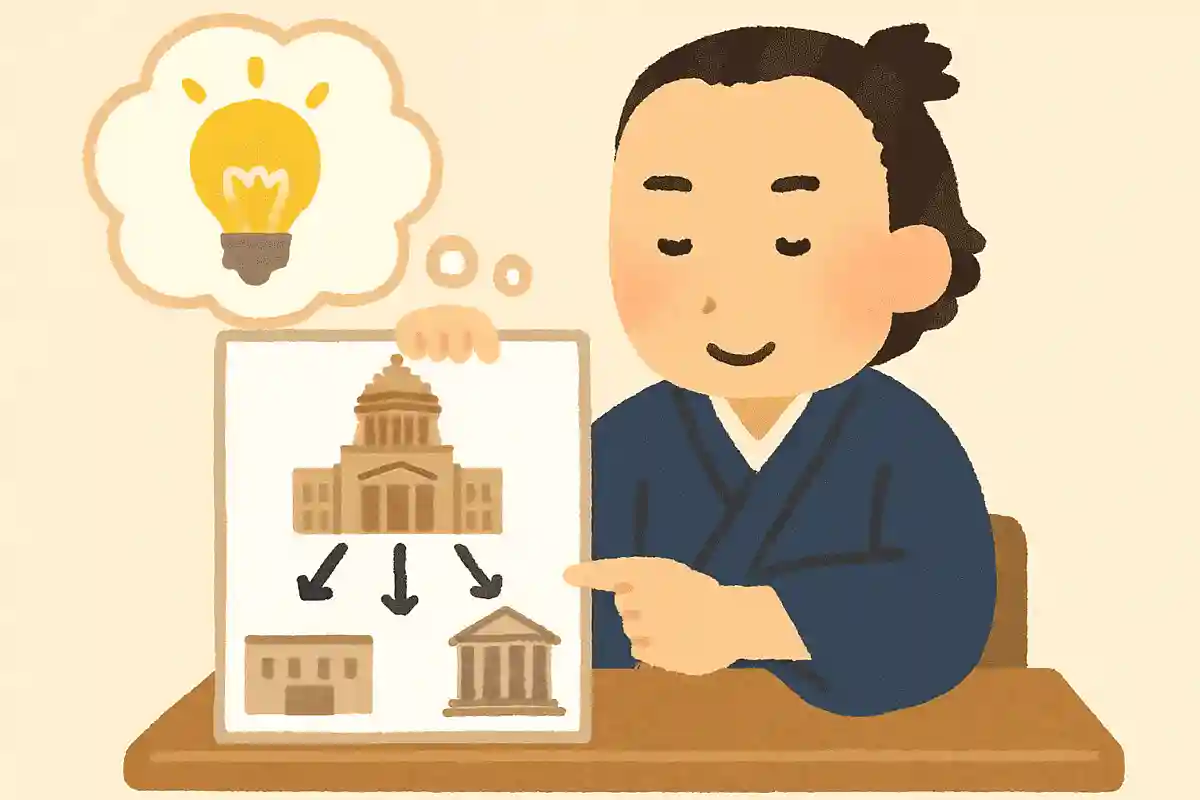龍馬が考えた新しい政治の案は？