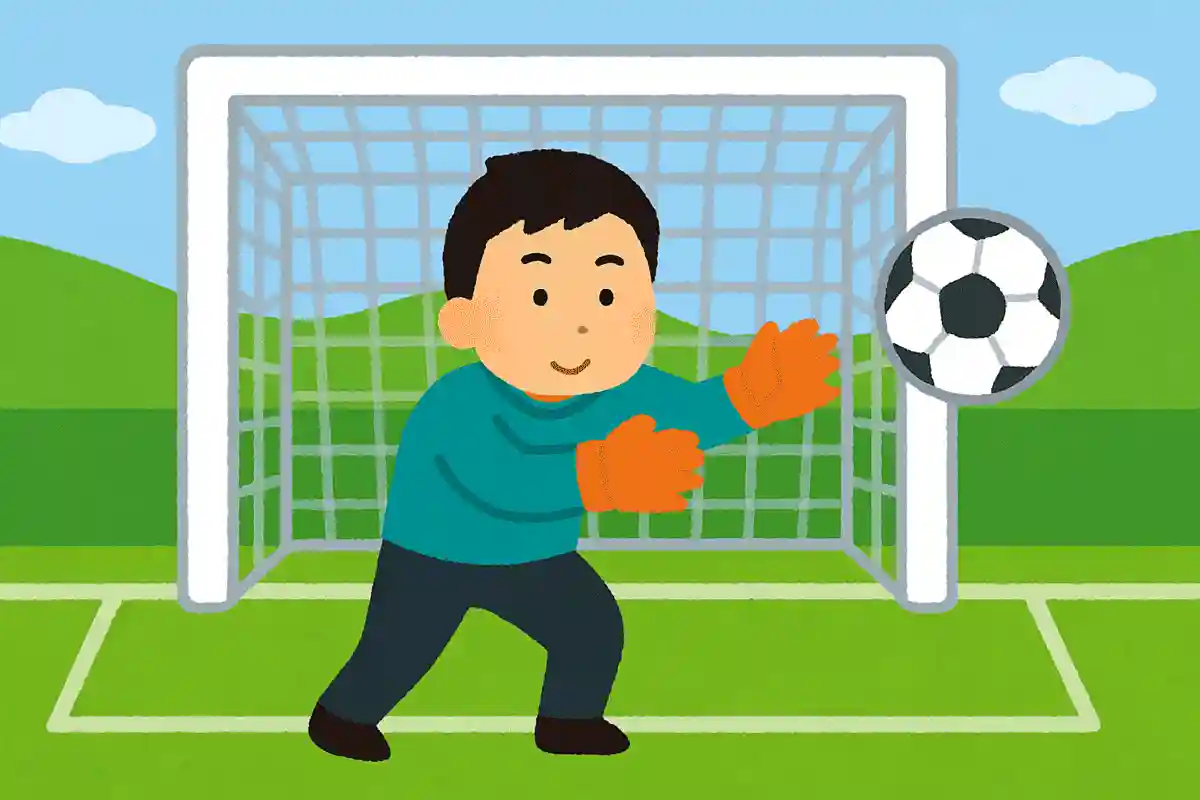サッカーでゴールキーパーが手を使える場所は？NEW!