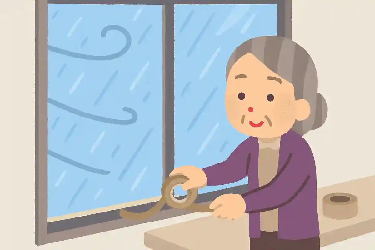 窓ガラスのサッシなどの隙間から、雨水が侵入するのを防ぐために活用できるアイテムはどれでしょうか？