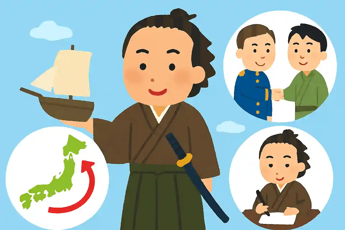 坂本龍馬の有名な仕事は？