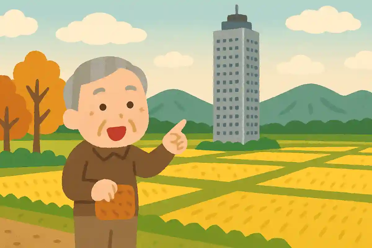 山形県の田んぼの中に建っているスカイタワー41とは、どのような建物でしょうか？