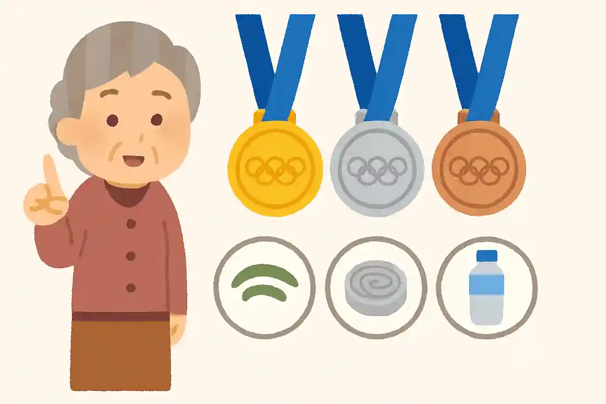 2021年の東京オリンピックでのメダルには、ある工夫がされています。その工夫とは何でしょうか？NEW!