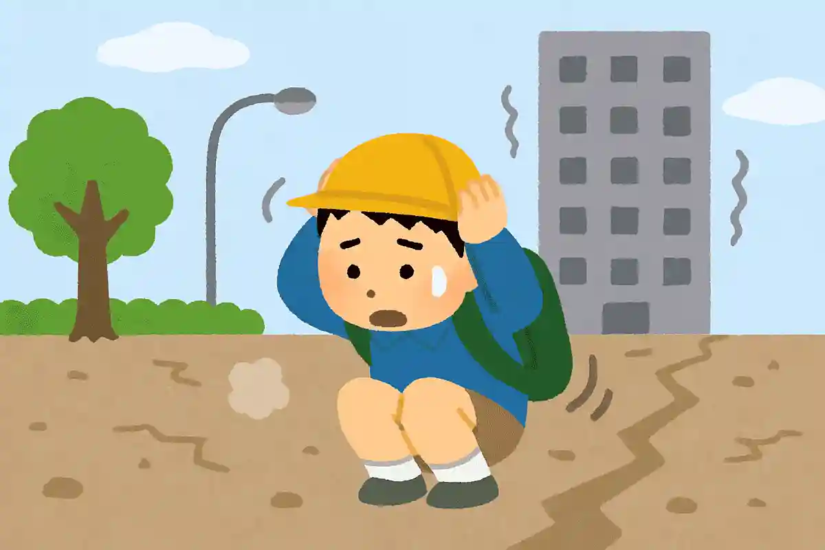 外で地震が起きたらどうする？NEW!
