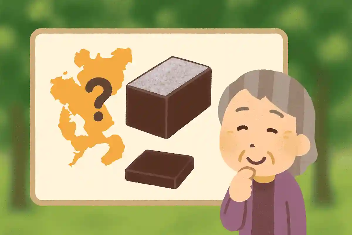 佐賀県のお土産としても大人気な、表面がシャリシャリとした独特の食感を持つ伝統的な羊羹（ようかん）といえば何でしょう？NEW!