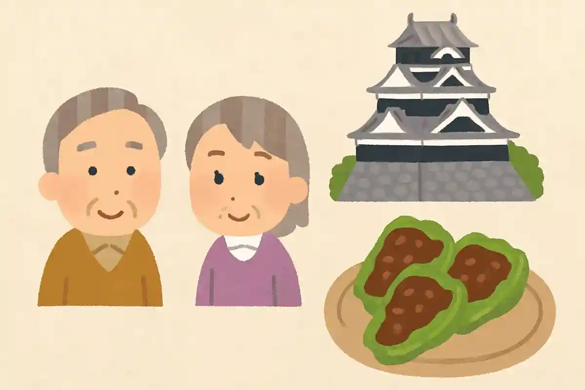 熊本県名物、からしみそをつめて食べる料理の名前は何でしょうか？NEW!
