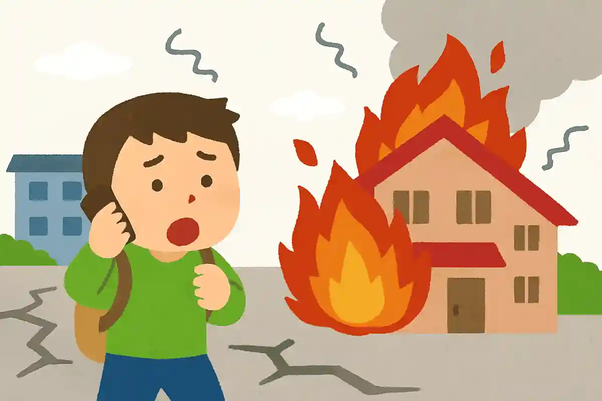 地震のあと火事を見つけたらどうする？NEW!