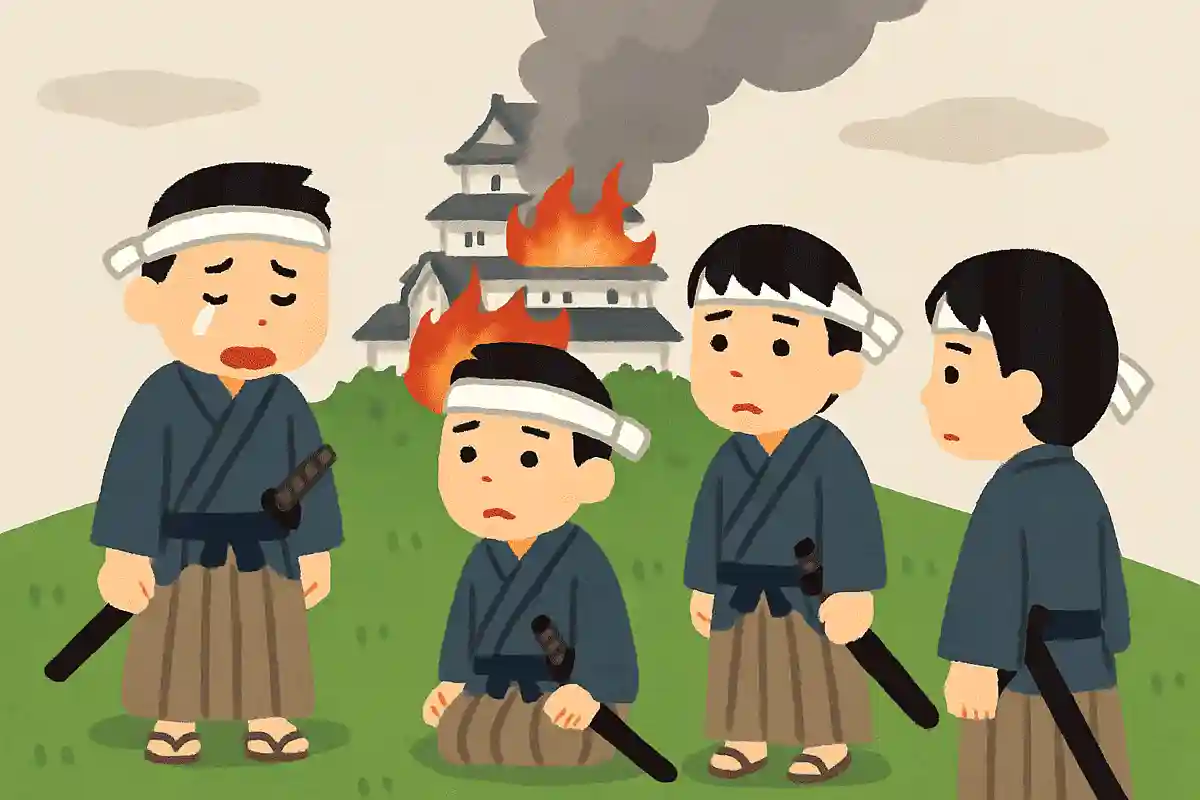 幕末の会津戦争で、お城の煙を見て悲壮な最期を遂げた、10代の少年たちで構成された部隊の名前は何でしょう？NEW!