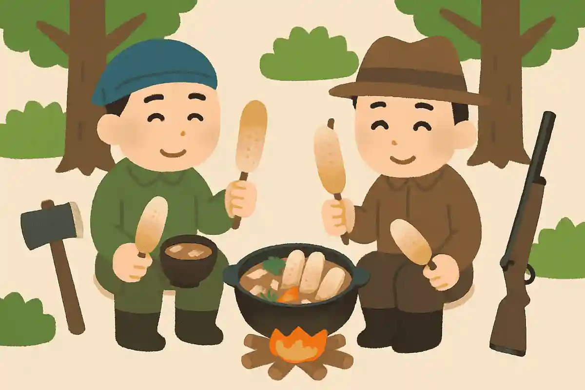 きりたんぽはもともと猟師や木こりが食べていたものNEW!