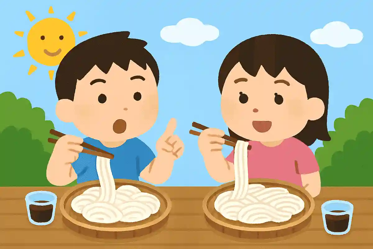 そうめんとひやむぎの違いはなんでしょう？