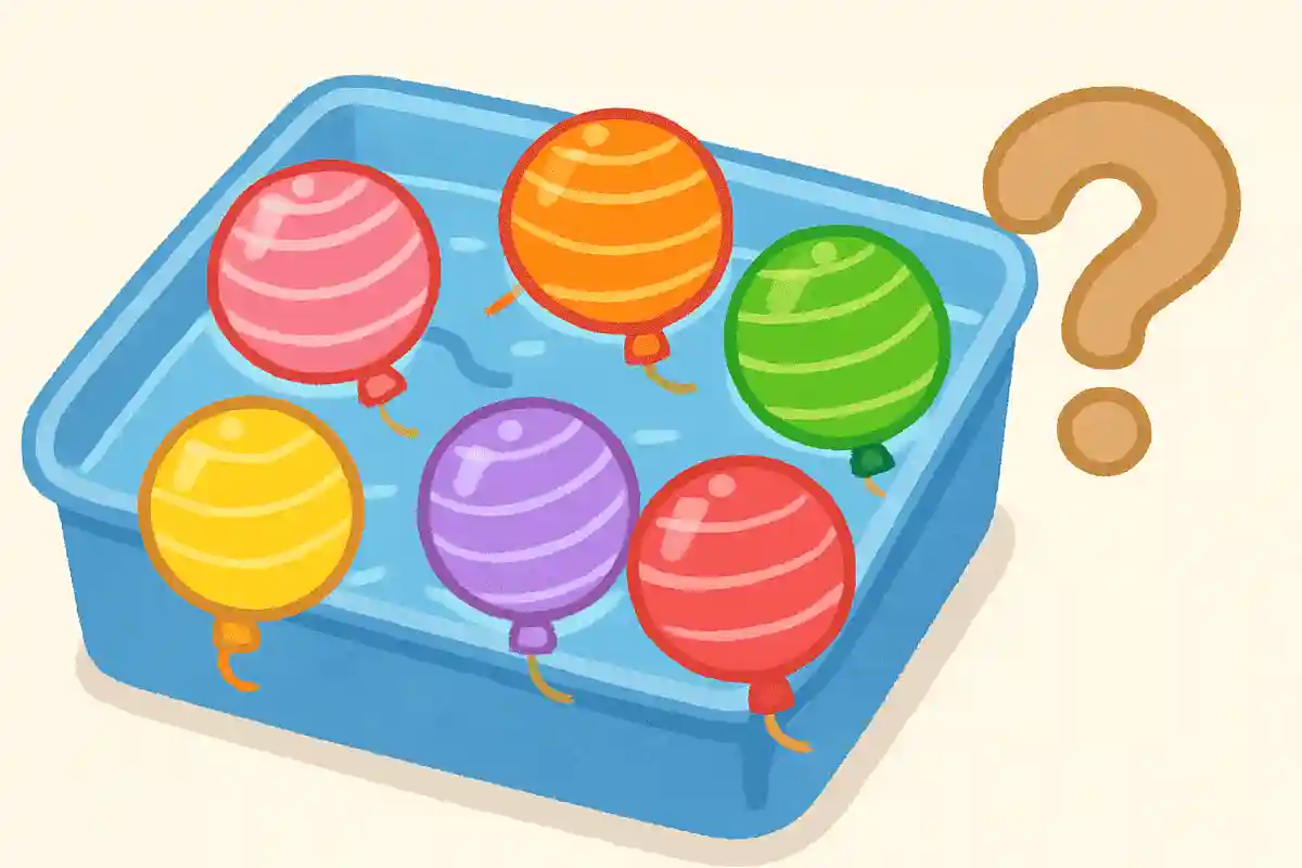 夏祭りでよく見る「ヨーヨー」は何が入っているでしょう？NEW!