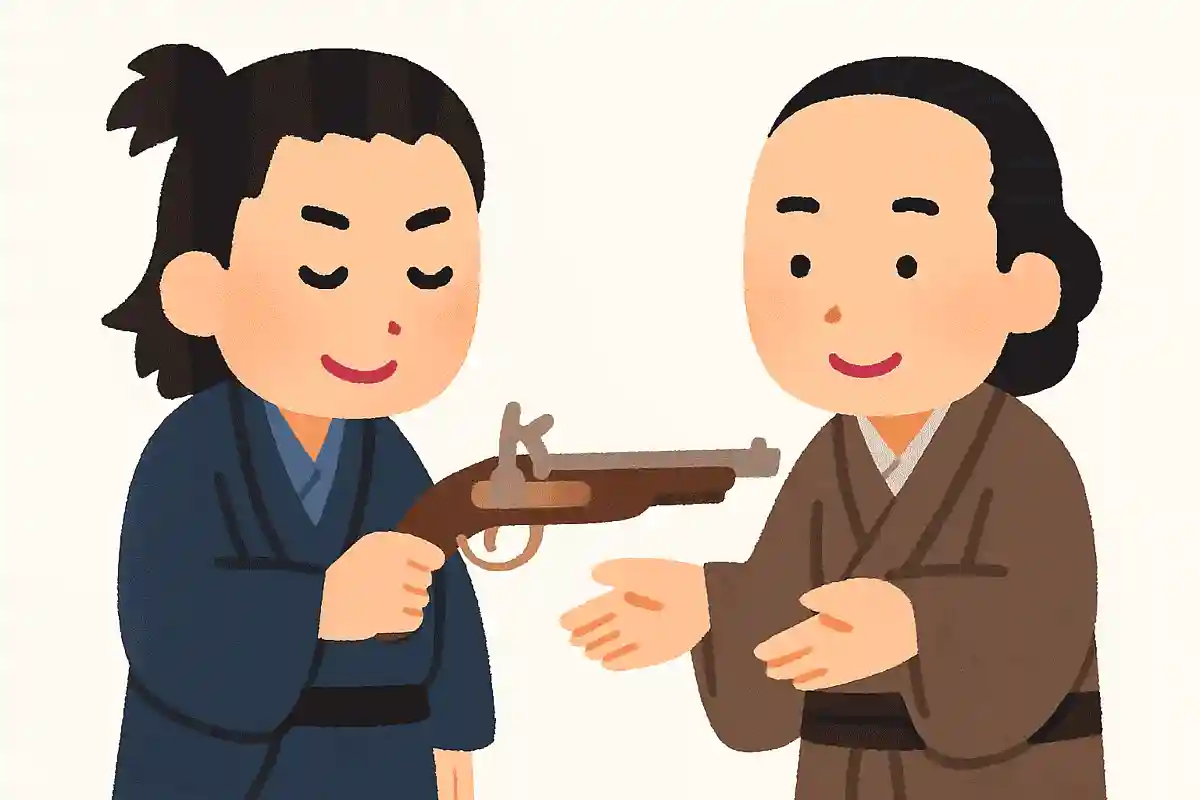 高杉晋作は坂本龍馬にピストルを贈ったNEW!