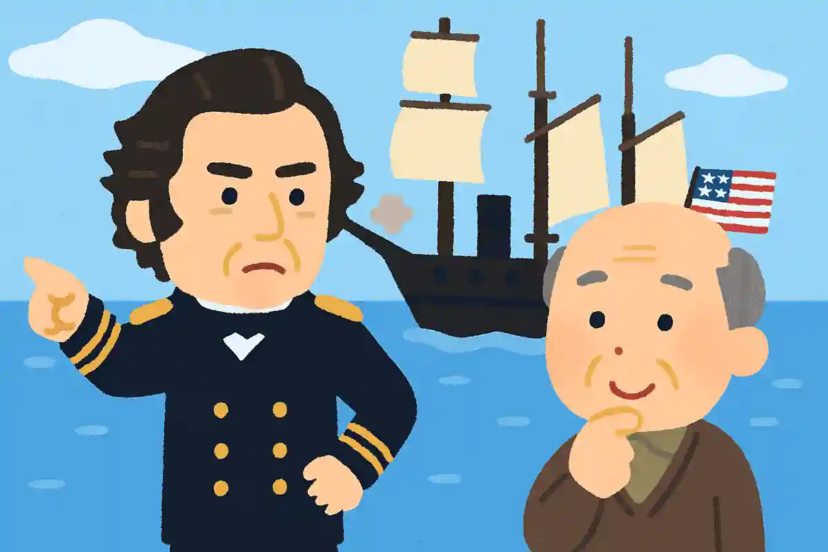 1854年の2度目の来航時、ペリーが乗船していた旗艦の名前は何でしょうか？NEW!