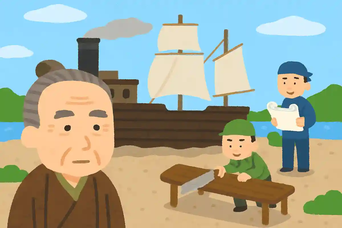 勝海舟がついていた役職で、軍艦を作ったり技術者を育てたりする仕事を何というでしょうか？NEW!