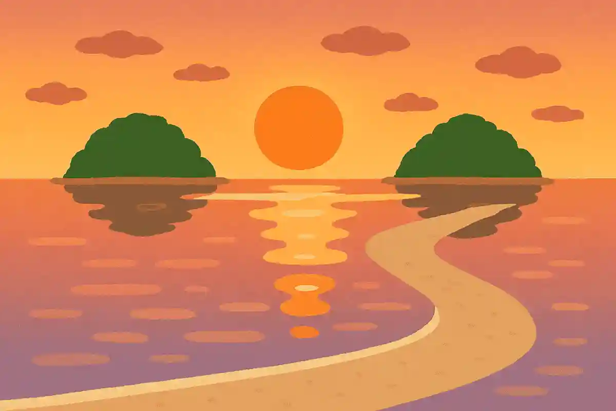 香川県三豊市にある、日本のウユニ塩湖とも呼ばれる美しい夕日スポットはどこでしょう？NEW!