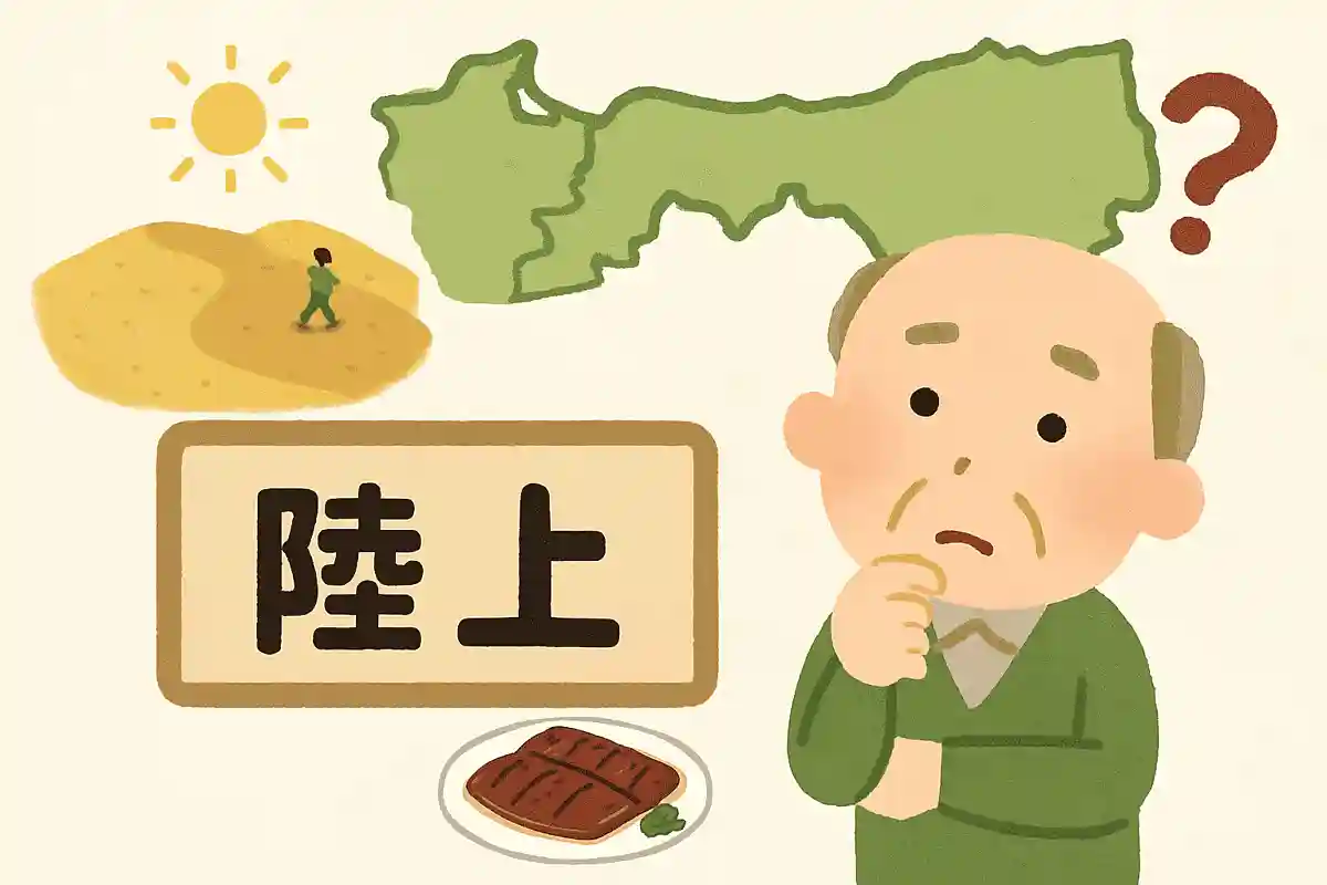 鳥取県の地名で「陸上」は何と読むでしょうか？NEW!