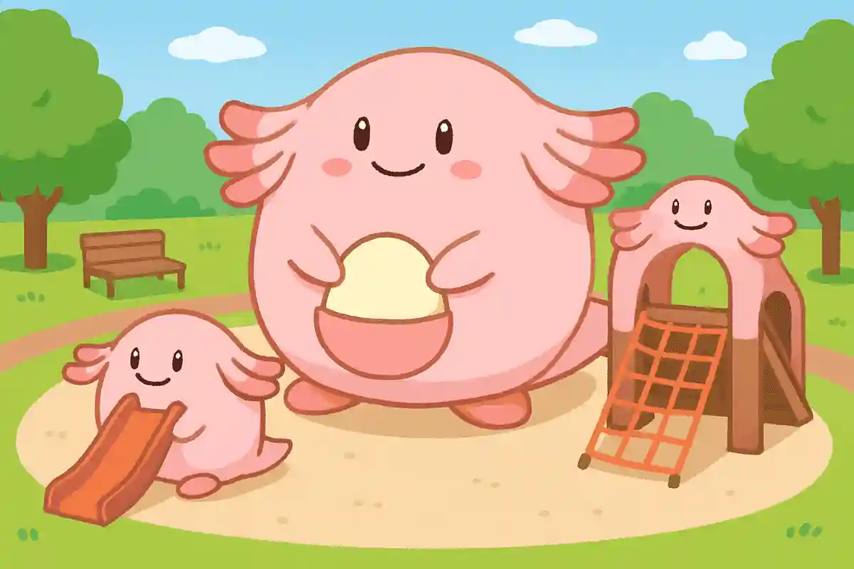 ポケモンのラッキーをモチーフにした公園があるNEW!