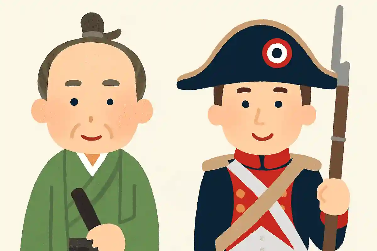 土佐藩は、容堂の時代に軍隊の近代化（洋式軍隊の導入）を進めました。その際、指導にあたったのはどこの国の軍隊だったでしょうか？NEW!