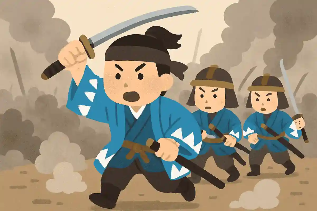 戦場に先頭で入っていく人を「死番」と言っていたNEW!