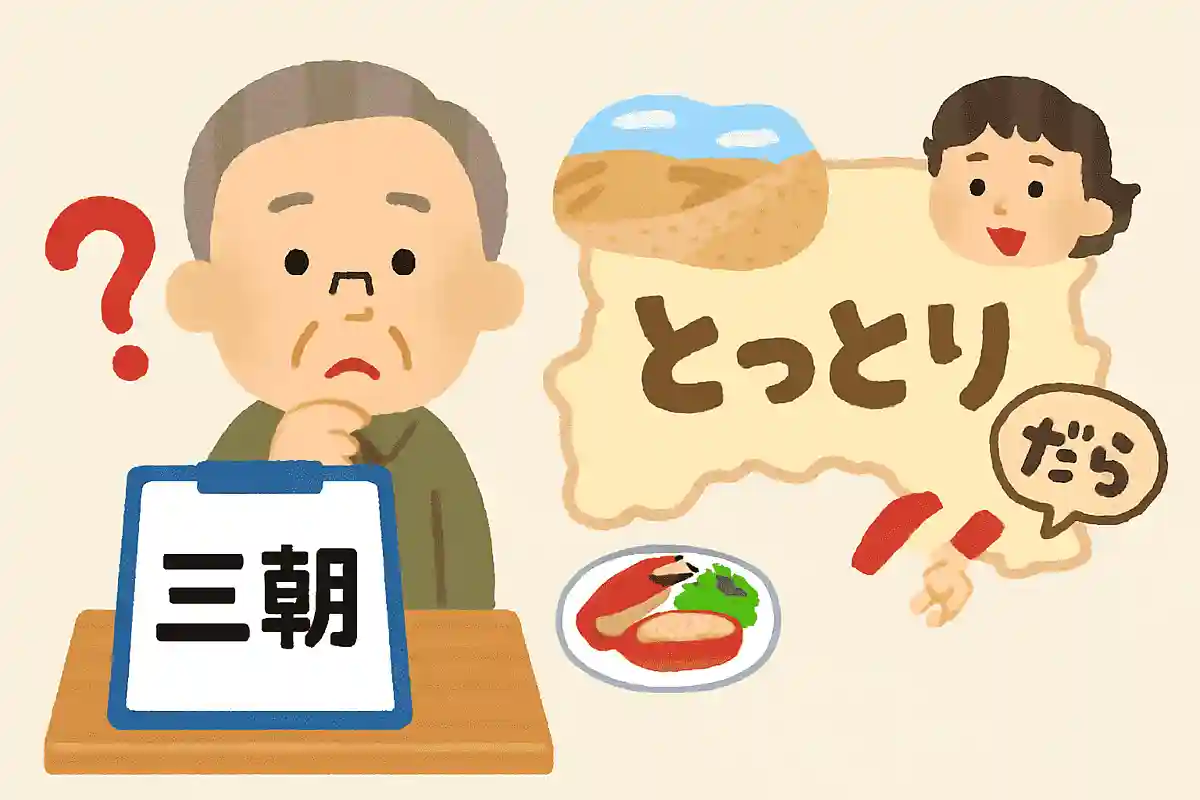 鳥取県の地名「三朝」は何と読むでしょうか？NEW!