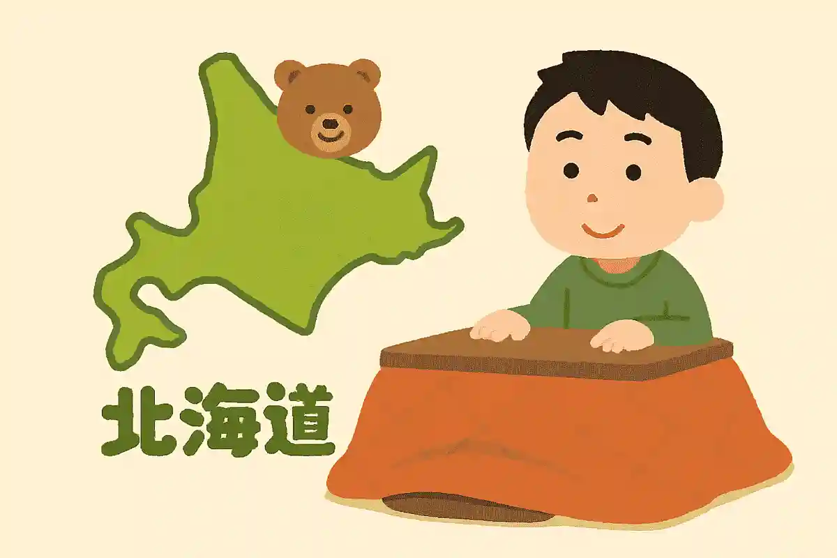 北海道はこたつの所有率が全国で最下位NEW!