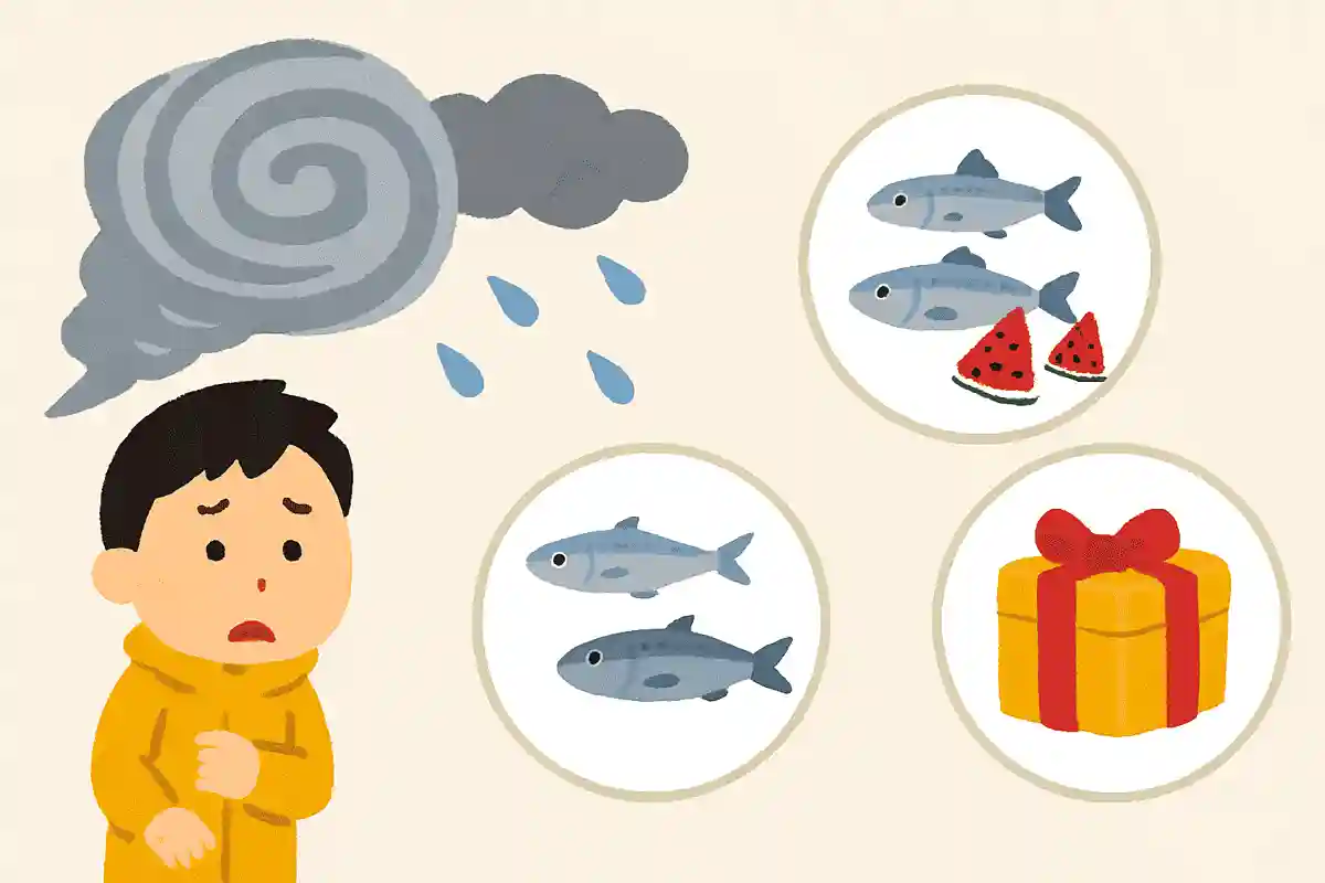 台風が運んでくるものとして正しいのはどれでしょう？NEW!