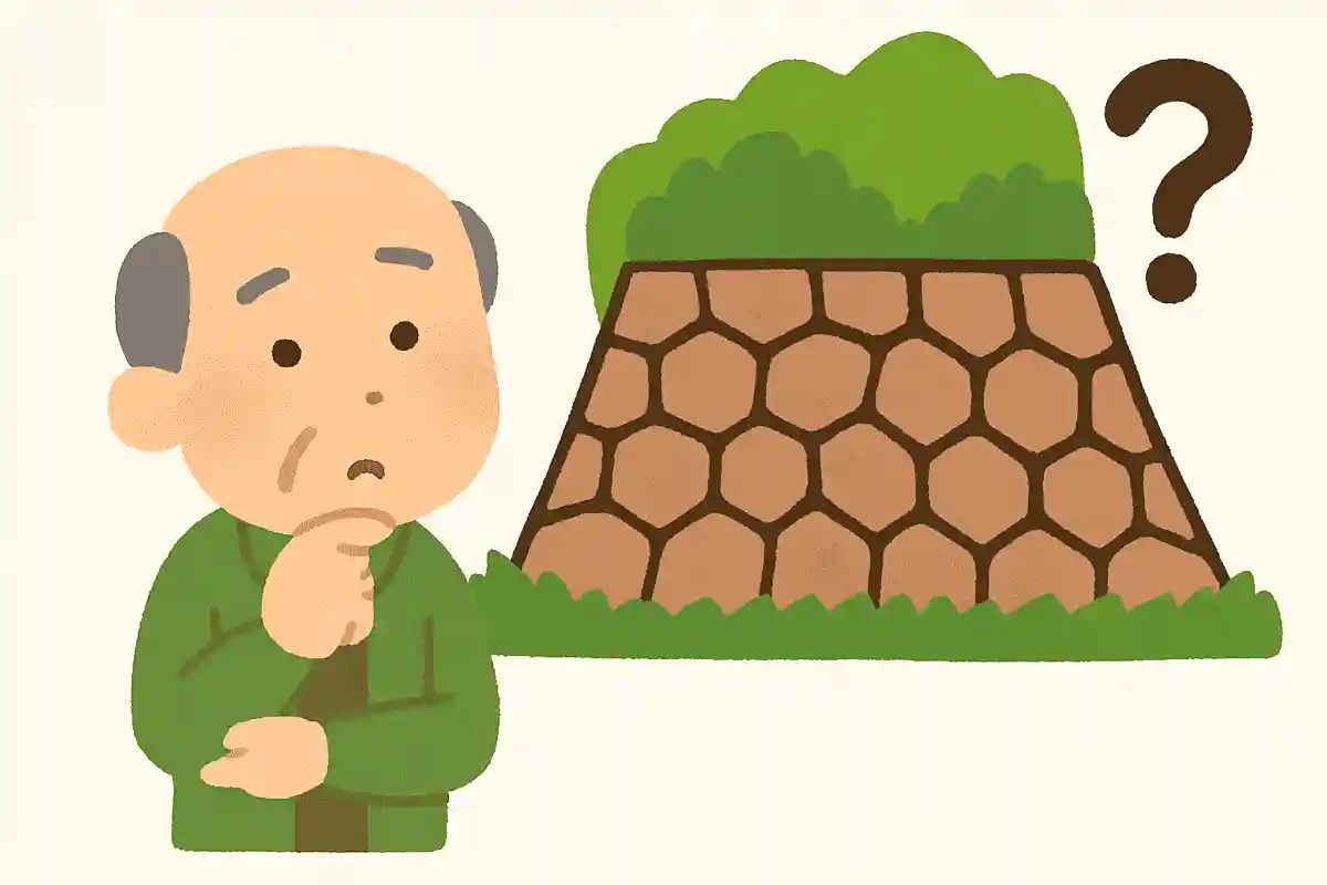 鳥取城だけに見られる亀の甲羅のような石垣を作った理由は何でしょうか？NEW!