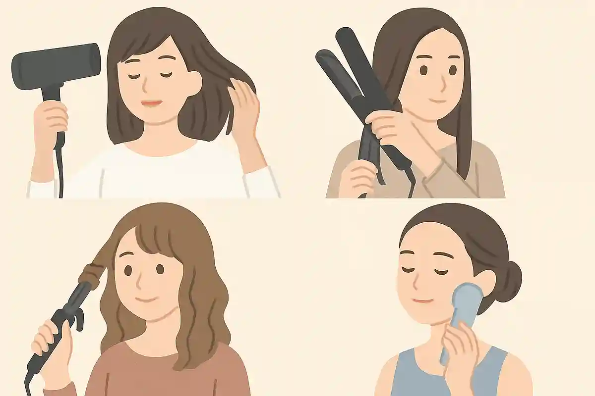 【サロニアのCM】シンプルな美容家電が印象的なコマーシャル集