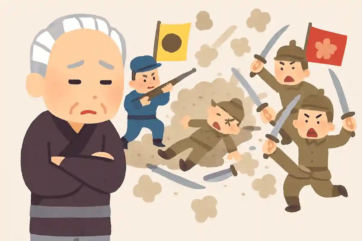 小御所会議に不満を持った徳川慶喜や旧幕府勢力が、京都を攻めて敗北した戦いを何というでしょうか？NEW!
