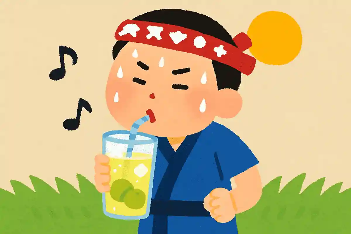 よさこいの あせのあとのむ 梅ジュースNEW!