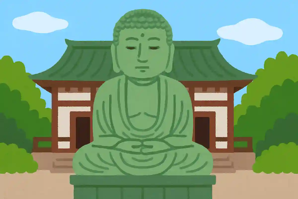 鎌倉の大仏は昔は大仏殿内に安置されていたNEW!