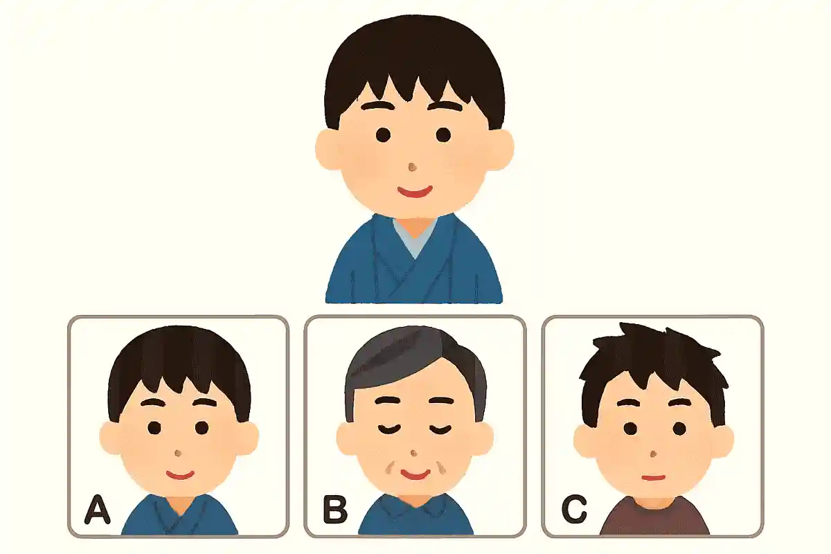 沖田総司の顔の特徴は次のうちどれでしょうか？NEW!