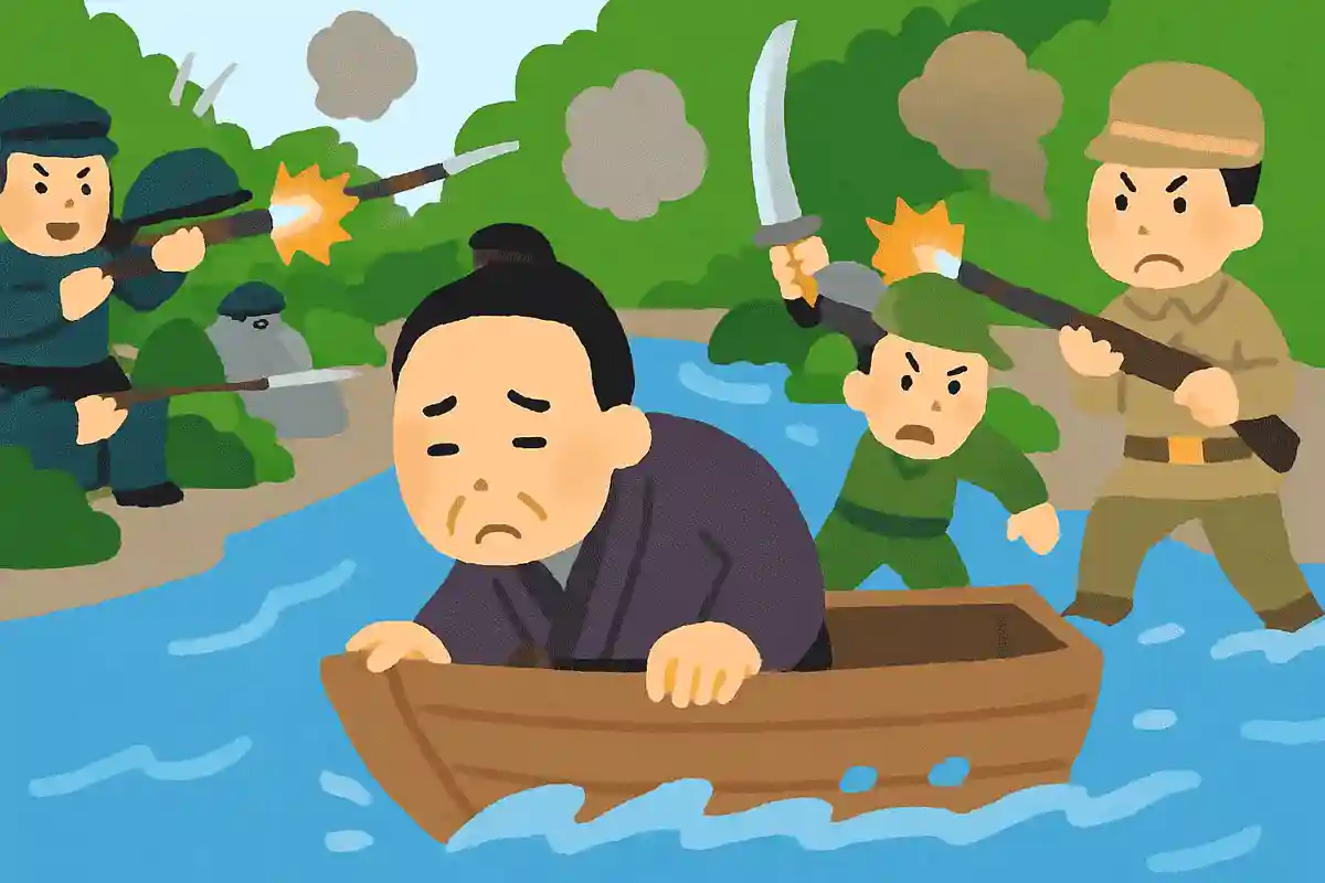 戦いの最中、旧幕府軍の総大将であった徳川慶喜は、どのような行動をとったでしょうか？