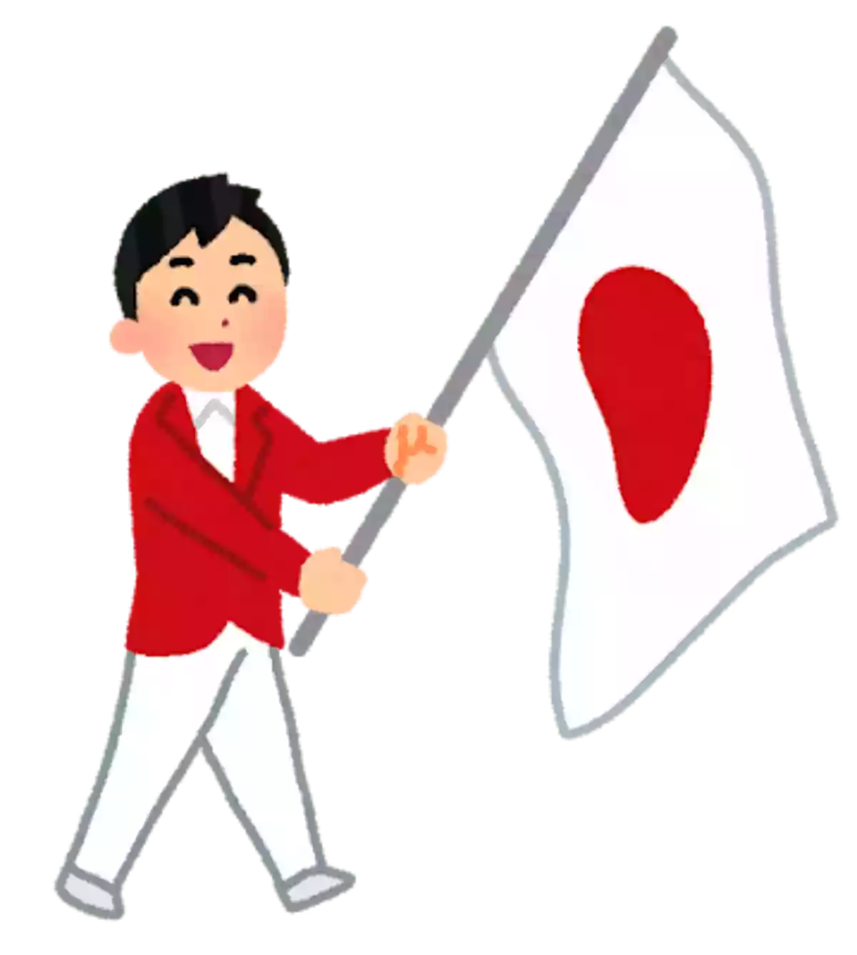 日本の国旗にある日の丸。この日の丸は紅色ですが、彩度や色調を決めた人は誰でしょうか？