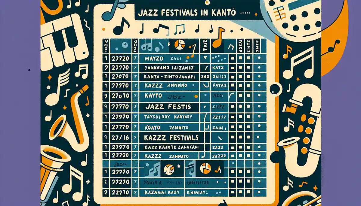 List of Jazz Festivals in the Kanto Region [2025]