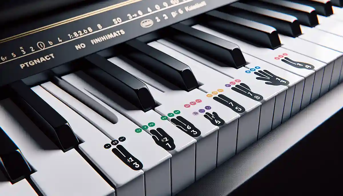 Basic fingerings for piano beginners