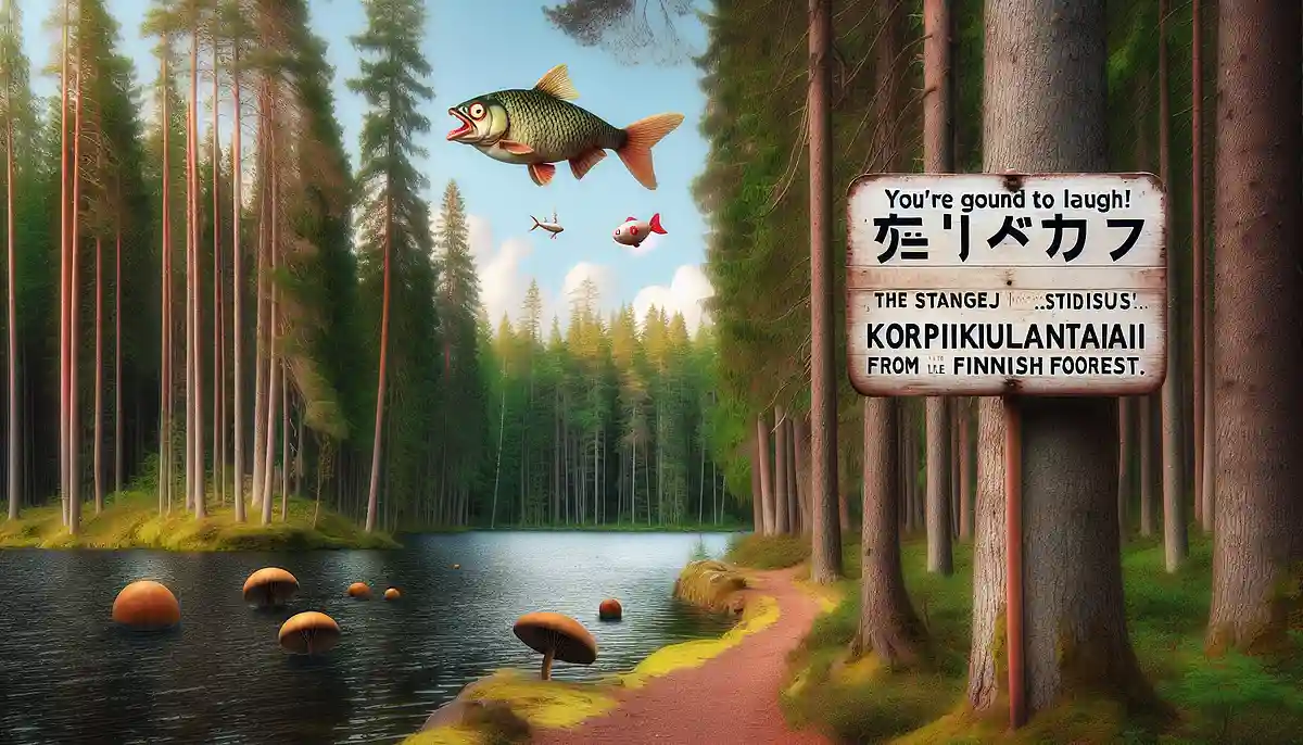 Laughs guaranteed! Rolling at the goofy Japanese title—Korpiklaani straight from the forests of Finland.