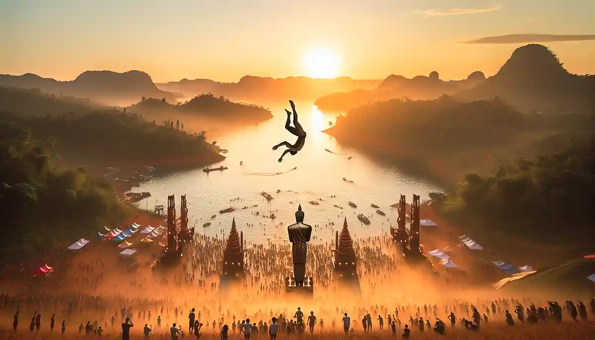 For festival beginners: What does the commonly heard term 'dive' mean?