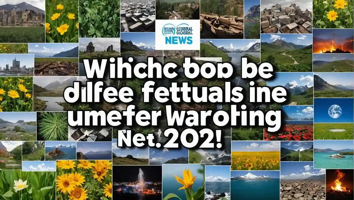 Which word was featured in the news in the summer of 2024 in response to the ongoing global warming?